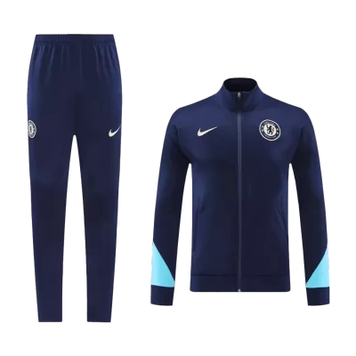 Chelsea Navy Jacket Training Kit 2024/25 For Adults - acejersey