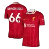 Liverpool ALEXANDER-ARNOLD #66 Home Soccer Jersey 2024/25 - Player Version - acejersey