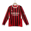 Men's AC Milan Home Long Sleeve Soccer Jersey 2024/25 - acejersey