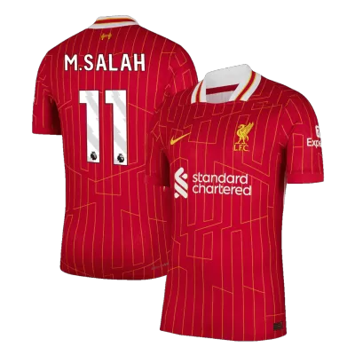 Liverpool M.SALAH #11 Home Soccer Jersey 2024/25 - Player Version - acejersey