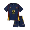 Kid's Roma Third Away Jersey Kit(Jersey+Shorts) 2024/25 - acejersey