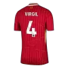 Liverpool VIRGIL #4 Home Soccer Jersey 2024/25 - Player Version - acejersey