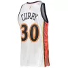 Men's Golden State Warriors Curry #30 White Hardwood Classics Jersey 2009/10 - acejersey