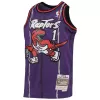 Men's Toronto Raptors Tracy McGrady #1 Purple Hardwood Classics Jersey 1998/99 - acejersey