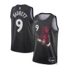 Men's Toronto Raptors RJ Barrett #9 Black Swingman Jersey 2024/25 - City Edition - acejersey