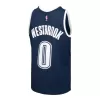 Men's Oklahoma City Thunder Russell Westbrook #0 Hardwood Classics Jersey 2015/16 - acejersey