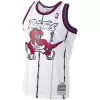 Men's Toronto Raptors McGrady #1 White Hardwood Classics Swingman Jersey 1998/99 - acejersey