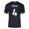 Men's Liverpool VIRGIL #4 Away Soccer Jersey 2024/25 - acejersey