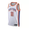 Men's New York Knicks Jalen Brunson #11 White Swingman Jersey 2024/25 - City Edition - acejersey