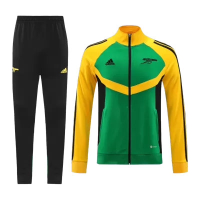 Arsenal Green&Yellow Jacket Training Kit 2024/25 For Adults - acejersey