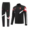 Manchester United Black Jacket Training Kit 2024/25 For Adults - acejersey