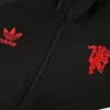 Manchester United Black Track Jacket 2024/25 For Adults - acejersey