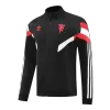 Manchester United Black Track Jacket 2024/25 For Adults - acejersey