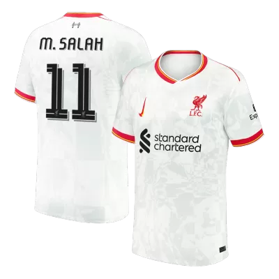 Men's Liverpool M.SALAH #11 Third Away Soccer Jersey 2024/25 - UCL - acejersey