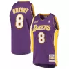 Men's Los Angeles Lakers Kobe Bryant #8 Purple Hardwood Classics Jersey 00-01 - acejersey