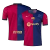 Men's Barcelona 125th Anniversary Home Soccer Jersey 2024/25 - acejersey