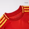 Kid's Spain Home Jerseys Kit(Jersey+Shorts) Euro 2024 - acejersey