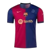 Men's Barcelona 125th Anniversary Home Soccer Jersey 2024/25 - acejersey