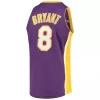 Men's Los Angeles Lakers Kobe Bryant #8 Purple Hardwood Classics Jersey 00-01 - acejersey