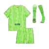 Kid's Barcelona Third Away Jersey Full Kit 2024/25 UCL - Spotify Logo Without Text - acejersey