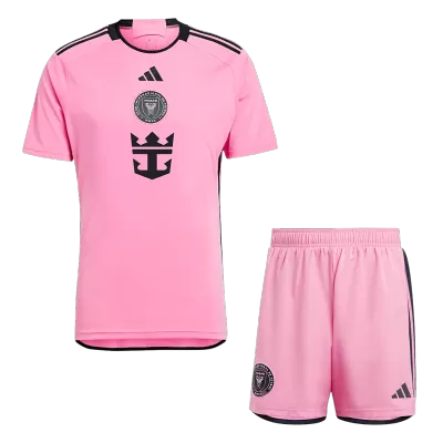 Men's Inter Miami CF Home Jersey (Jersey+Shorts) Kit 2024/25 - acejersey