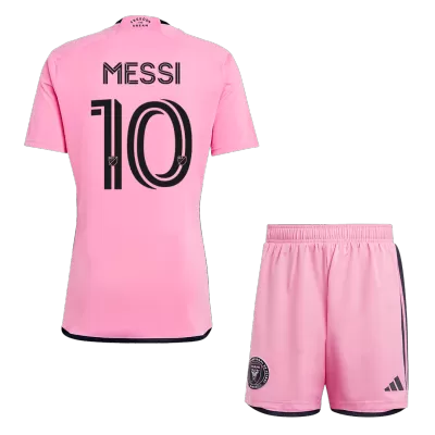 Men's Inter Miami CF MESSI #10 Home Jersey (Jersey+Shorts) Kit 2024/25 - acejersey