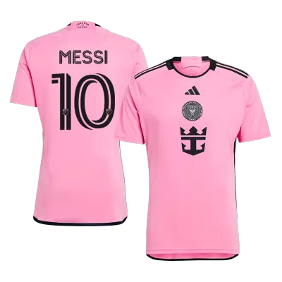 Men's Inter Miami CF MESSI #10 Home Soccer Jersey 2024/25 - acejersey