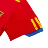 Spain A. INIESTA #6 Home Retro Soccer Jersey 2010 - acejersey