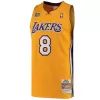 Men's Los Angeles Lakers Kobe Bryant #8 Yellow Hardwood Classics Jersey 1999/00 - acejersey