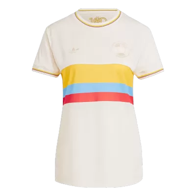 Women's Colombia 100th Anniversary Soccer Jersey 2024 - acejersey