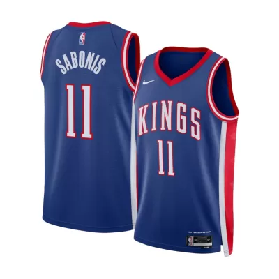 Men's Sacramento Kings Domantas Sabonis #11 Blue City Swingman Jersey 2024 - acejersey