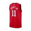 Men's Miami Heat Jaquez Jr. #11 Red City Swingman Jersey 2024 - acejersey