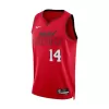 Men's Miami Heat Tyler Herro #14 Red City Swingman Jersey 2024 - acejersey