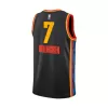 Men's Oklahoma City Thunder Chet Holmgren #7 Black City Swingman Jersey 2024 - acejersey