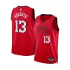 Men's Miami Heat Bam Adebayo #13 Red City Swingman Jersey 2024 - acejersey