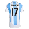 Men's Argentina GARNACHO #17 Home Soccer Jersey 2024 - acejersey