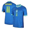 Men's Brazil RAPHINHA #11 Away Soccer Jersey Copa América 2024 - acejersey