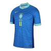 Men's Brazil RAPHINHA #11 Away Soccer Jersey Copa América 2024 - acejersey