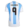 Men's Argentina J.ALVAREZ #9 Home Soccer Jersey 2024 - acejersey