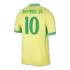 Men's Brazil NEYMAR JR #10 Home Soccer Jersey 2024 - acejersey