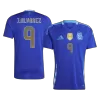 Men's Argentina J.ALVAREZ #9 Away Soccer Jersey 2024 - acejersey