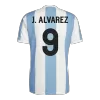 Men's Argentina J.ALVAREZ #9 Soccer Jersey 2024 - acejersey