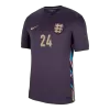 Men's England PALMER #24 Away Soccer Jersey Euro 2024 - acejersey