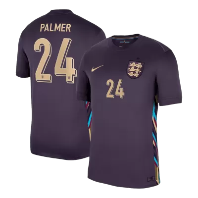 Men's England PALMER #24 Away Soccer Jersey Euro 2024 - acejersey