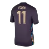 Men's England FODEN #11 Away Soccer Jersey Euro 2024 - acejersey