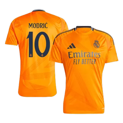 Men's Real Madrid MODRIĆ #10 Away Soccer Jersey 2024/25 - acejersey