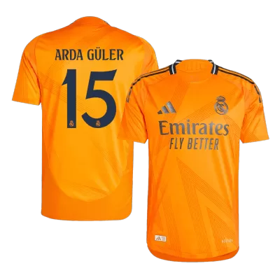 Real Madrid ARDA GÜLER #15 Away Soccer Jersey 2024/25 - Player Version - acejersey