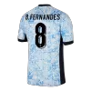 Men's Portugal B.FERNANDES #8 Away Soccer Jersey Euro 2024 - acejersey