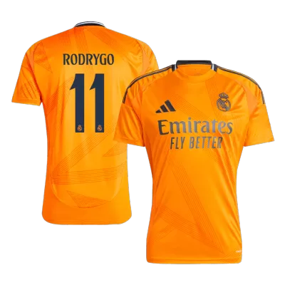 Men's Real Madrid RODRYGO #11 Away Soccer Jersey 2024/25 - acejersey