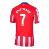 Atletico Madrid GRIEZMANN #7 Home Soccer Jersey 2024/25 - Player Version - acejersey